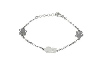 BRACCIALE GUFETTI IN ARGENTO 925°/°°