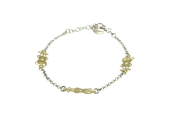 BRACCIALE ORESETTO IN ARGENTO 925°/°°