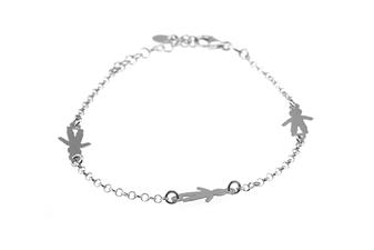 BRACCIALE BIMBO IN ARGENTO 925°/°°