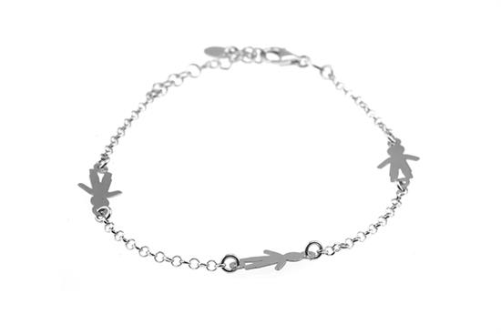 BRACCIALE BIMBO IN ARGENTO 925°/°°