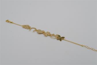 BRACCIALE 6 PENDENTI PICCOLI IN ARGENTO 925°/°°