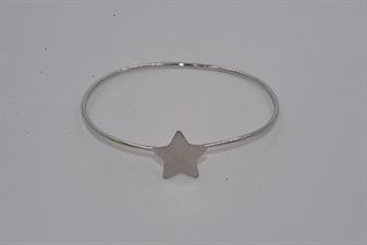 BRACCIALE MANETTA STELLA IN ARGENTO 925°/°°