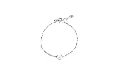 BRACCIALE MEZZA LUNA MINI IN ARGENTO 925°/°°