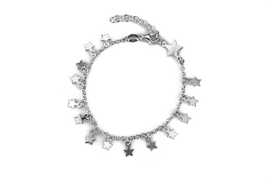 BRACCIALE MULTI STELLE MINI IN ARGENTO 925°/°°