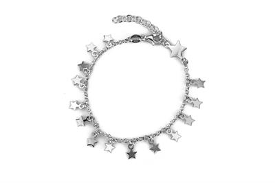 BRACCIALE MULTI STELLE MINI IN ARGENTO 925°/°°