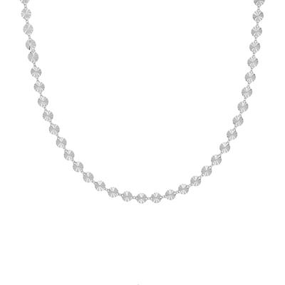 COLLANA GIROCCOLO MULTI TONDINI DIAMANTATI IN ARGENTO 925°/°°