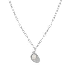 COLLANA CONCHIGLIA PERLA COLTIVATA IN ARGENTO 925°/°°