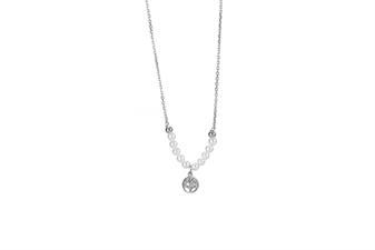 COLLANA SHELL ALBERO ZIRCONATO IN ARGENTO 925°/°°