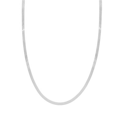 COLLANA SNAKE 3.5MM PIATTA IN ARGENTO 925°/°°