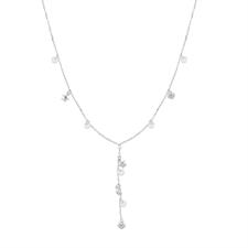 COLLANA MODELLO Y CUORI STELLE E LUNE MINI IN ARGENTO 925°/°°