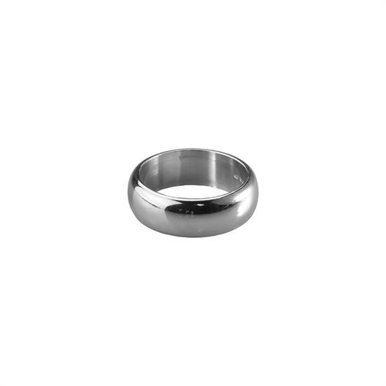 ANELLO FASCIA LISCIA 7MM IN ARGENTO 925°/°°