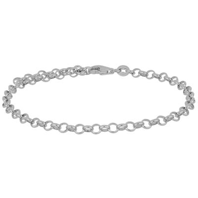 BRACCIALE ROLLO'LISCIA MEDIA 0.4 IN ARGENTO 925°/°°