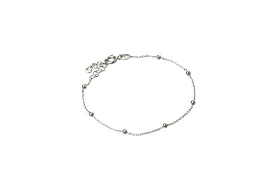 BRACCIALE CATENA ROSARIO IN ARGENTO 925°/°°