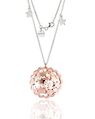 COLLANA STELLA TRAFORATI IN ARGENTO 925°/°°