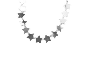 COLLANA STRINGICOLLO 13 STELLE IN ARGENTO 925°/°°