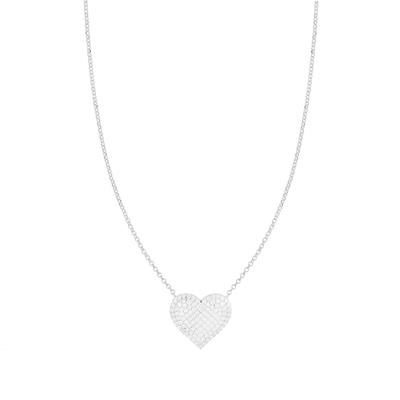 COLLANA A SCORSOIO CON CUORE BIG ARGENTO 925°/°°