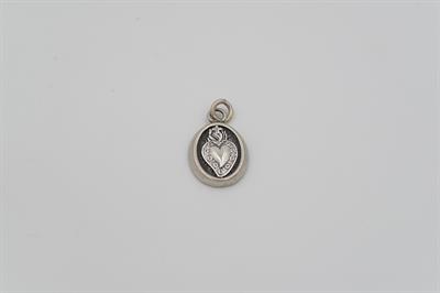 PENDENTE CUORE SACRO IN ARGENTO 925°/°°