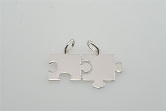 PENDENTE PUZZLE IN ARGENTO 925°/°°