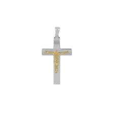 PENDENTE CORCE CON CRISTO IN ARGENTO 925°/°°