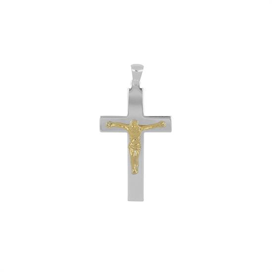 PENDENTE CORCE CON CRISTO IN ARGENTO 925°/°°