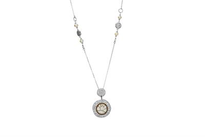 COLLANA CAMMEO 20MM FILAMENTI IN ARGENTO 925°/°°