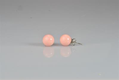 ORECCHINO LOBO SHELL PINK IN ARGENTO 925°/°°