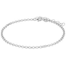 BRACCIALE ROLLO'LISCIA MEDIA 0.2 IN ARGENTO 925°/°°