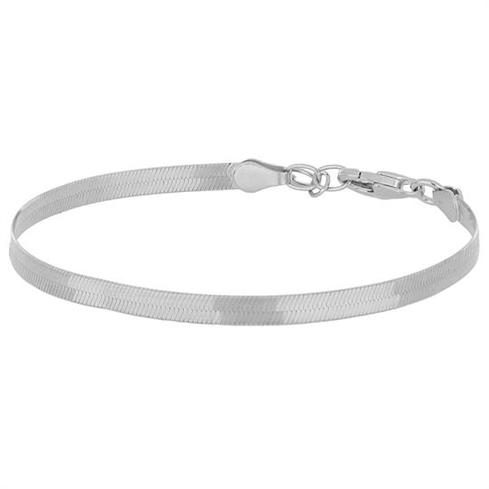 BRACCIALE MAGLIA SNAKE 3MM IN ARGENTO 925°/°°