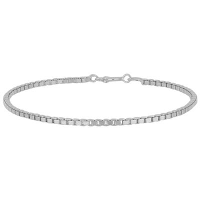 BRACCIALE VENEZIANA GRANDE IN ARGENTO 925°/°°