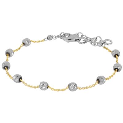 BRACCIALE PALLINI SLASH SCORREVOLI IN ARGENTO 925°/°°