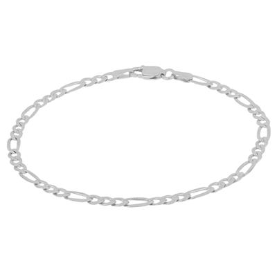 BRACCIALE 3+1 LARGA 3,40MM IN ARGENTO 925°/°°