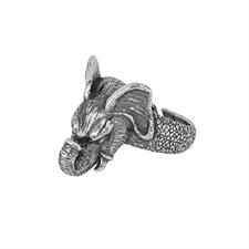 ANELLO ELEFANTE IN ARGENTO 925°/°°