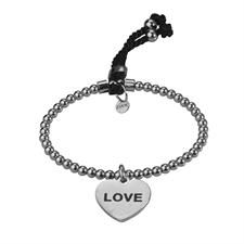 BRACCIALE PALLINI LOVE CAPRI IN ACCIAIO