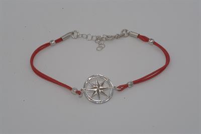 BRACCIALE RDV IN ARGENTO 925°/°° E CORDINO