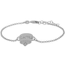 BRACCIALE CAMPANELLA CAPRI IN ARGENTO 925°/°°