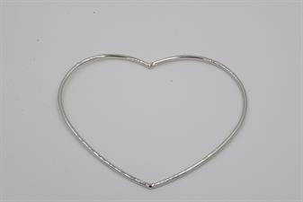 BRACCIALE CUORE IN ARGENTO 925°/°°