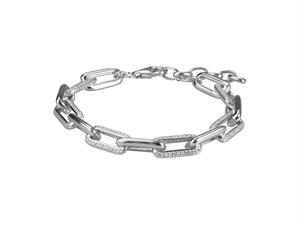 BRACCIALE GRUMETTA ZIRCONI WHITE IN ARGENTO 925°/°°