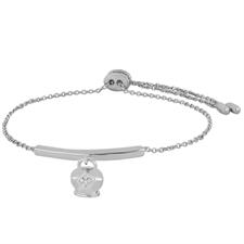 BRACCIALE BARRETTA CAMPANELLA PICCOLA STELLA CZ ARGENTO 925°/°°