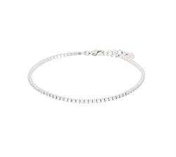 BRACCIALE TENNIS MORBIDO RODIO IN ARGENTO 925°/°° ZIRCONI