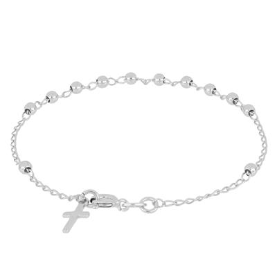 BRACCIALE ROSARIO IN ARGENTO 925°/°° 3MM