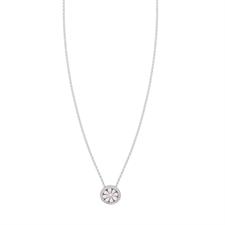 COLLANA CAMMEO 10MM IN ARGENTO 925°/°° E ZIRCONI