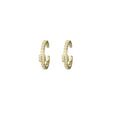 ORECCHINO EAR CUFF 1GIRO DORATO IN ARGENTO 925°/°° ZK