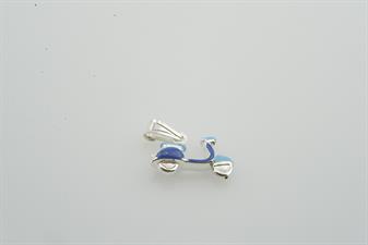 PENDENTE VESPA SMALTO IN ARGENTO 925°/°°