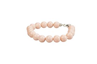 BRACCIALE SHELL PINK CON CHIUSURA IN ARGENTO 925°/°°