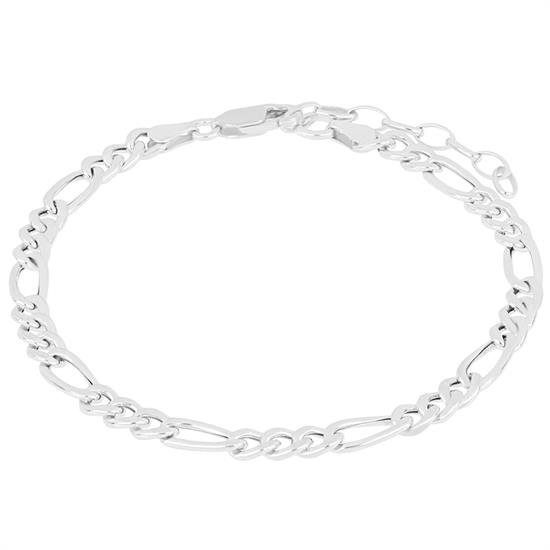 BRACCIALE 3+1 SOTTILE IN ARGENTO 925°/°°