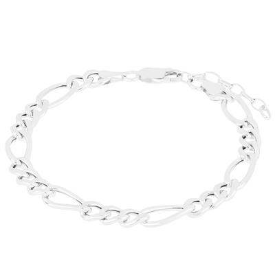 BRACCIALE 3+1 DOPPIO IN ARGENTO 925°/°°