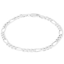 BRACCIALE 3+1 SOTTILE IN ARGENTO 925°/°°