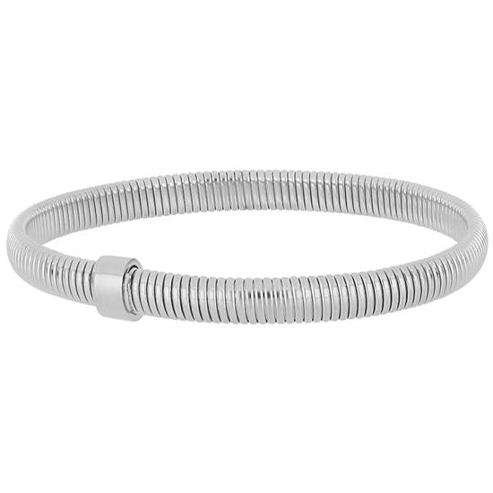 BRACCIALE TUBO GAS PICCOLO IN ACCIAIO