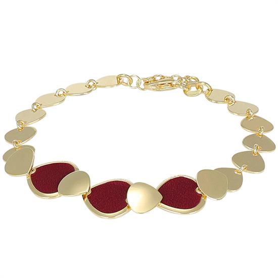 BRACCIALE GOCCE ALTERNATE CON MEREPERLA IN ARGENTO 925°/°°