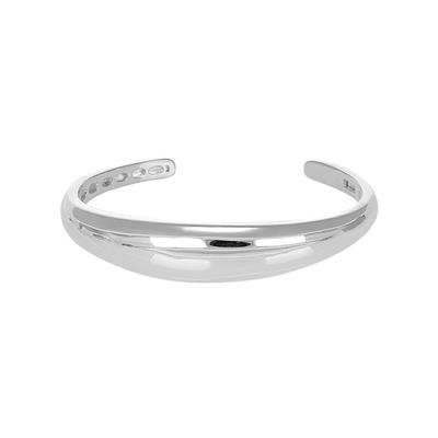 BRACCIALE MANETTA CON SCATTO MOLLA IN ARGENTO 925°/°°